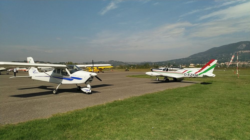 Der Flugplatz Alvaro Leonardi in Terni