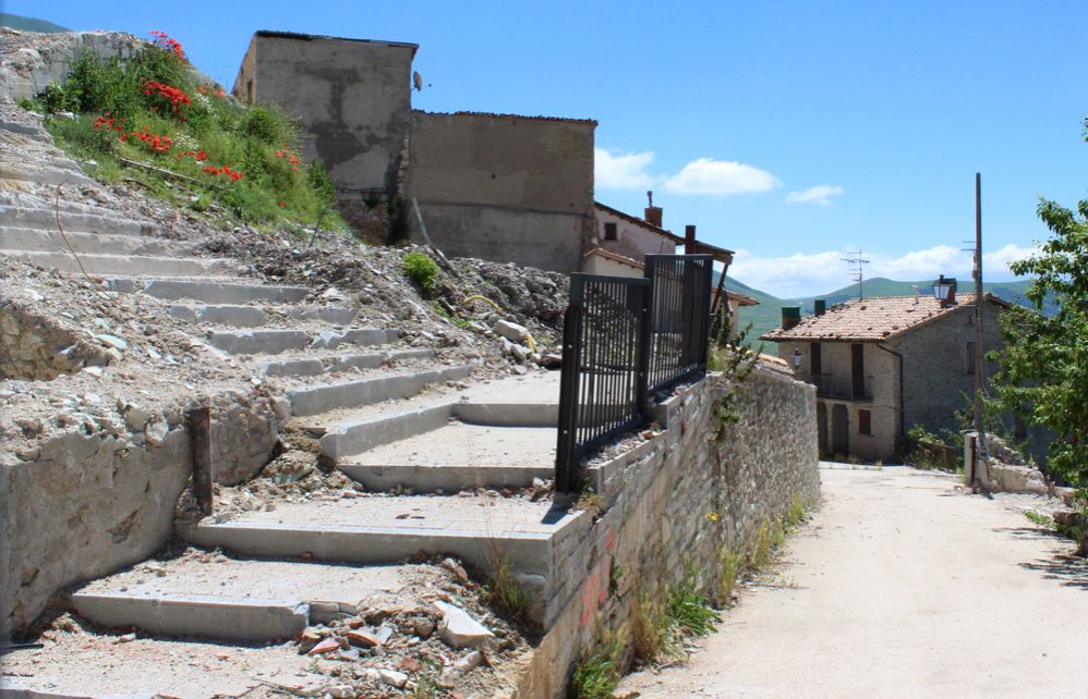 2020 war Castelluccio di Norcia seit Erdbeben 2016 zum Teil immer noch gesperrt